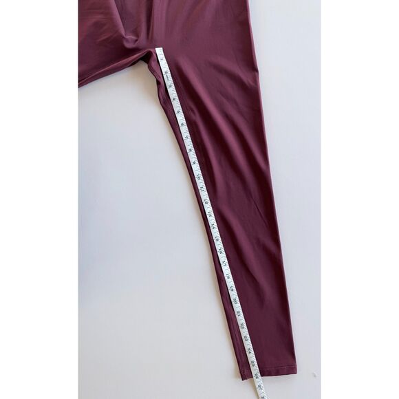 NWOT Women's Lacoste x Bandier All Motion Scoop-Neck Bodysuit in Bordeaux & Pink - Picture 16 of 16